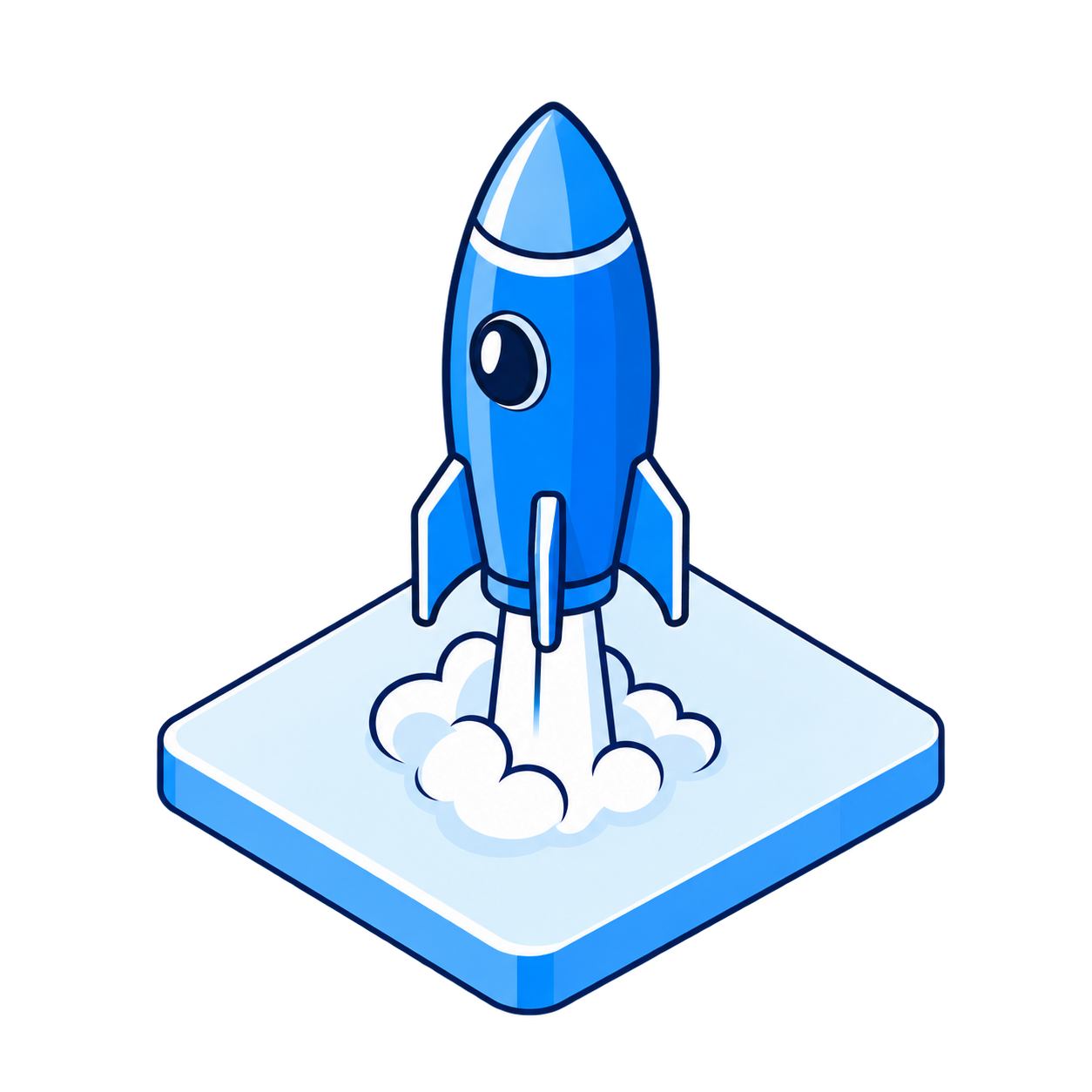 Rocket illustrating the Execute step